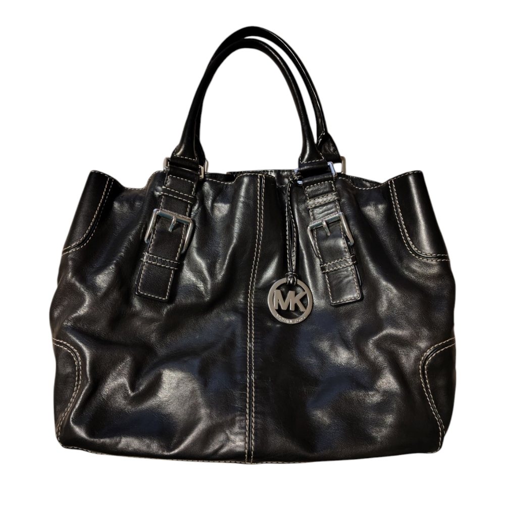 MICHAEL KORS Black Leather Handbag